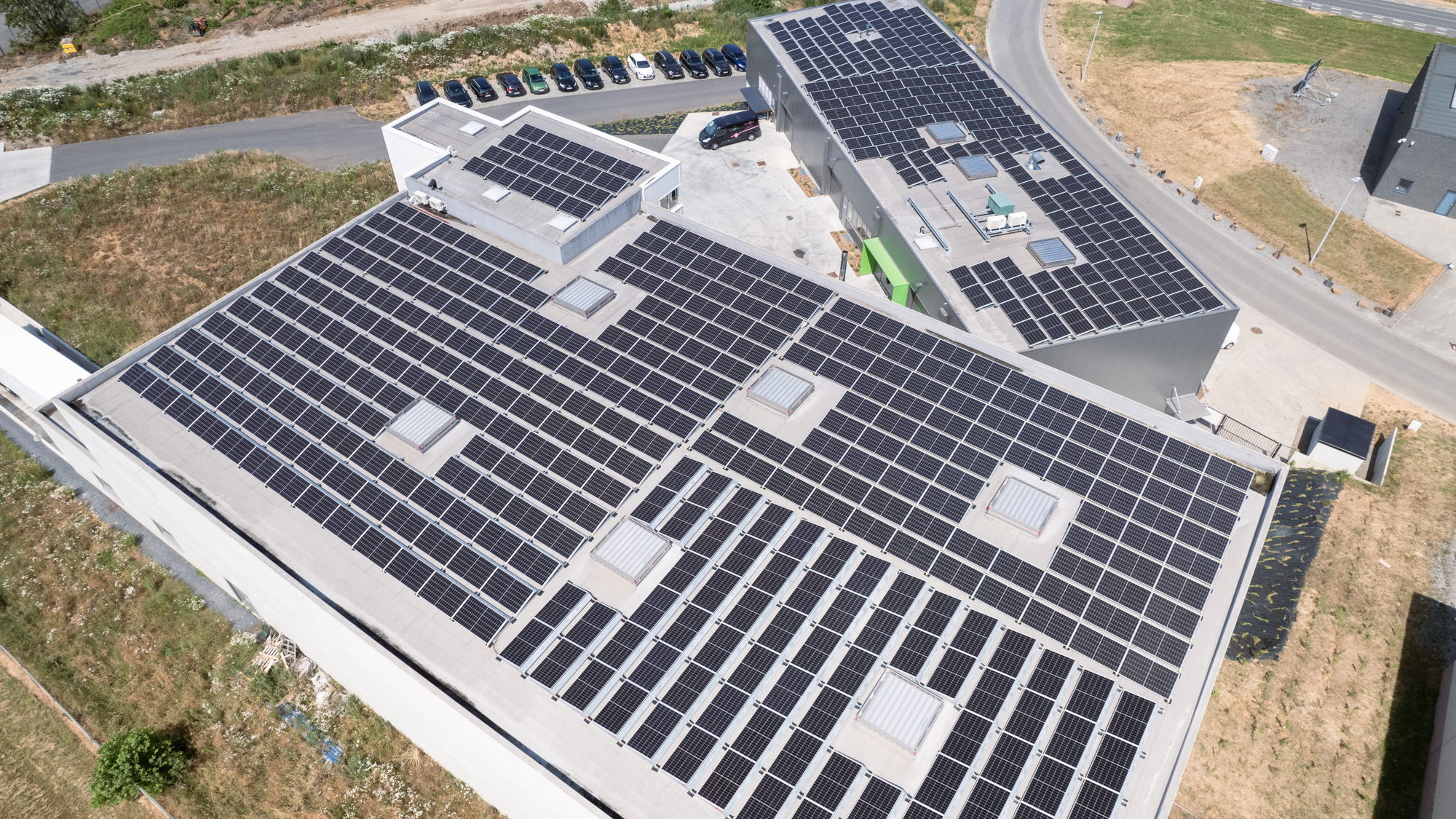 Panneaux photovoltaïques sur la Fabrique Circuit Court